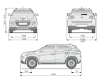 Чертеж Peugeot 4008