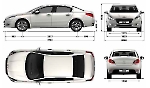 Чертеж Peugeot 508