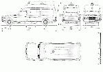 Чертеж Mercedes-Benz w123 Ambulance