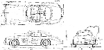 Чертеж Mercedes-Benz 300 SL