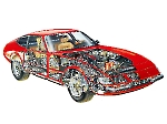 Компоновка Ferrari 365 GTB/4 Daytona
