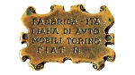 Логотип Fiat 1899 года