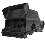 Подметальная уборочная машина ПУ-20 на базе ГАЗ-51