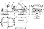 Чертеж ГАЗ-САЗ-3504