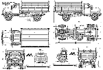 Чертеж ГАЗ-САЗ-53Б