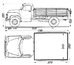 Чертеж ГАЗ-52