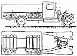 Компоновочная газобаллонного схема ЗиС-30