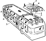 Схема вентиляции и отопления салона Leyland National