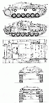 Чертеж Stug III Ausf.D