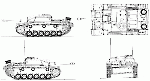 Чертеж Stug III Ausf.G