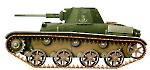 Силуэт легкого танка Т-60 образца 1942 года