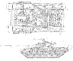 Чертеж танка Т-90