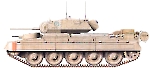 Силуэт танка Cruiser Mk.VIA «Crusader I»
