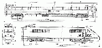 Чертеж вагона скоростного электропоезда ICE 1