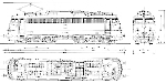 Чертеж электровоза DB Class E 10