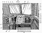 Пост управления тепловоза ТЭ2