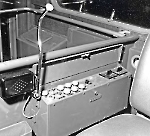 Место кондуктора в трамвае М28