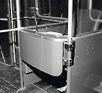 Место кондуктора в трамвае М28