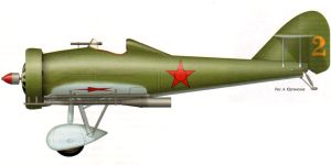 Силуэт истребителя И-Z