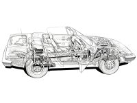 Компоновка Triumph TR7 Drophead coupe