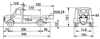 Чертеж Fiat 616 N