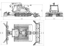 Чертеж Prinoth Leitwolf