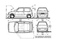 Чертеж ВАЗ-1111