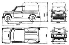 Чертеж ВАЗ-232900