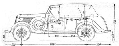 Чертеж ГАЗ 11-40