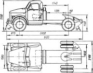 Чертеж ГАЗ-51П