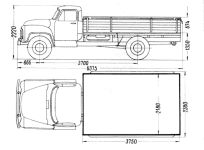 Чертеж ГАЗ-52-03