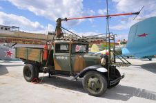 Аэродромный стартер АС-1 монтировался на шасси ГАЗ-АА