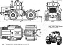 Чертеж Кировца К-701