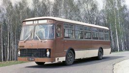 Опытный ЛиАЗ-677М образца 1975 года