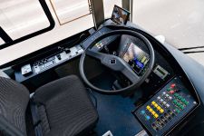 Кабина электробуса «Сириус»