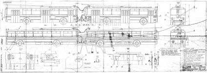 Чертеж сцепки троллейбусов ЗиУ-682