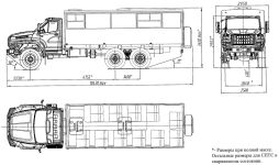 Чертеж Урал Next-3255-5013-73