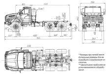 Чертеж Урал Next-55571-6151-74