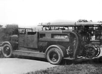 Пожарная автоцистерна без крыши на шасси ЯГ-6