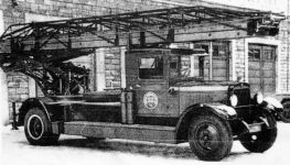 ЗИС-11 пожарная лестница