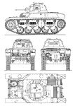 Чертеж танка R35