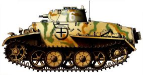 Силуэт Pz.Kpfw. I Ausf. F