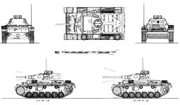 Чертеж Pz.Kpfw. III ausf J