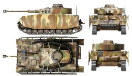 Силуэт Panzer IV Ausf. H