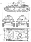 Чертеж PzKpfw IV