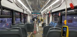 Салон трамвая Витязь М