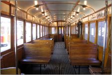 Салон трамвая ЛМ-33